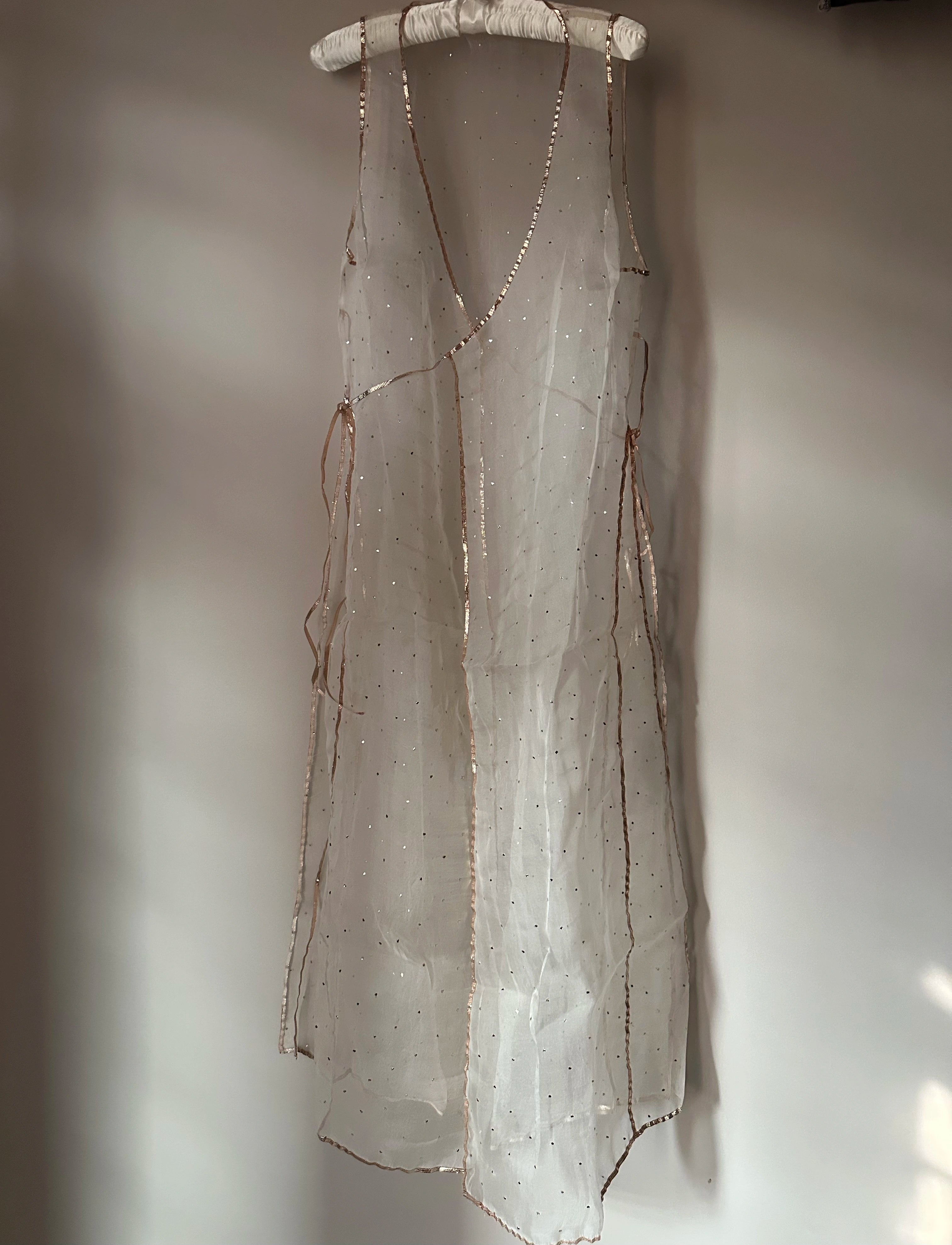 Organza Angrakha Jacket