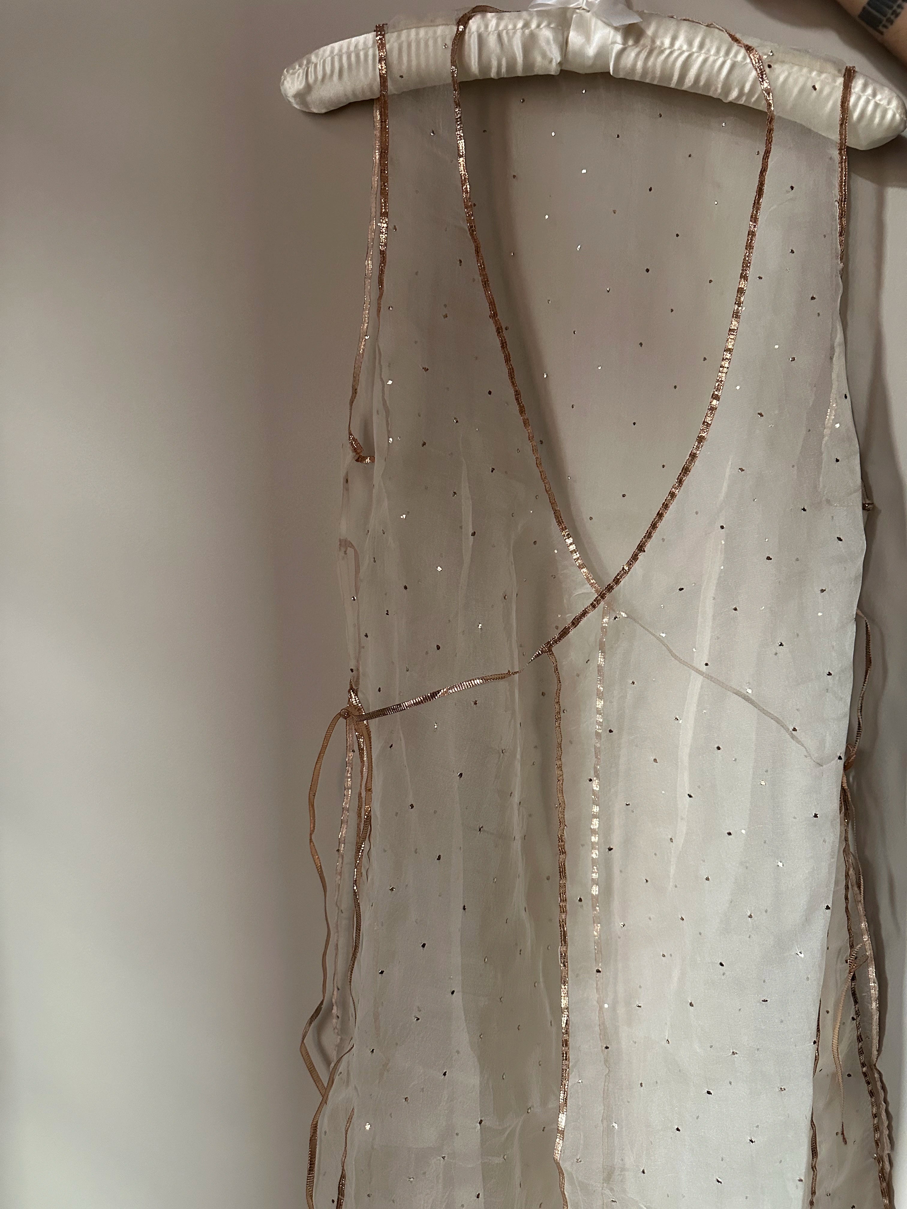 Organza Angrakha Jacket